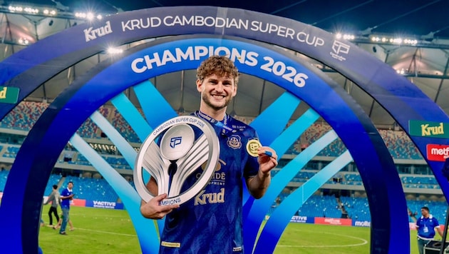 Der Bregenzerwälder Johannes Tartarotti holte sich den Supercup in Kambodscha.