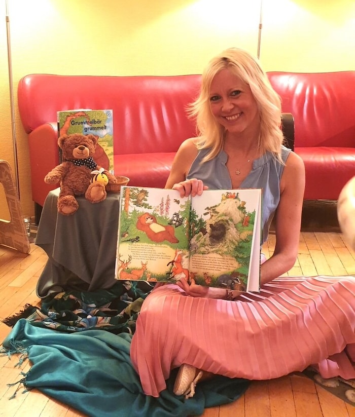 Veronika Michitsch „Grummelbär grummelt“ – eine Lesung.