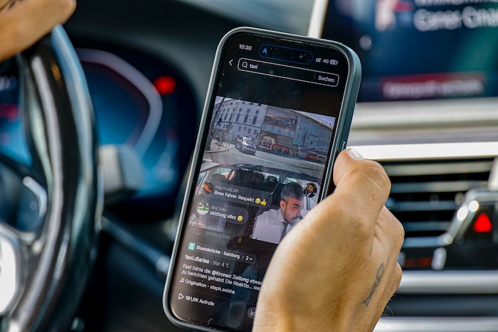 Besonders oft wurde das Video eines Beinahe-Unfalls mit einem Polizeiauto online angesehen.