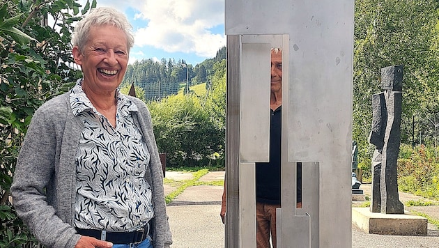 Susanna Tabaka-Pillhofer mit Ehemann und Schauspielerin Jan Tabaka