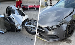 Der Biker wurde schwer verletzt.