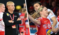 Teamchefin Monique Tijsterman (li.) ist seit 2024 im Amt. Ana Pandza (re.) und das Damen-Team ...