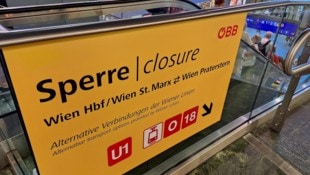 Eines ist fix: Die Sperre der ÖBB S-Bahn-Stammstrecke wird das Wiener Verkehrsnetz an seine ...
