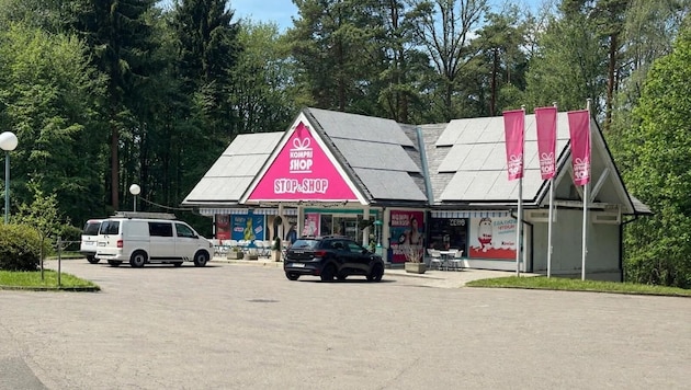 Der Shop nahe der österreichisch-slowenischen Grenze bei Bonisdorf erneut als Tatort.