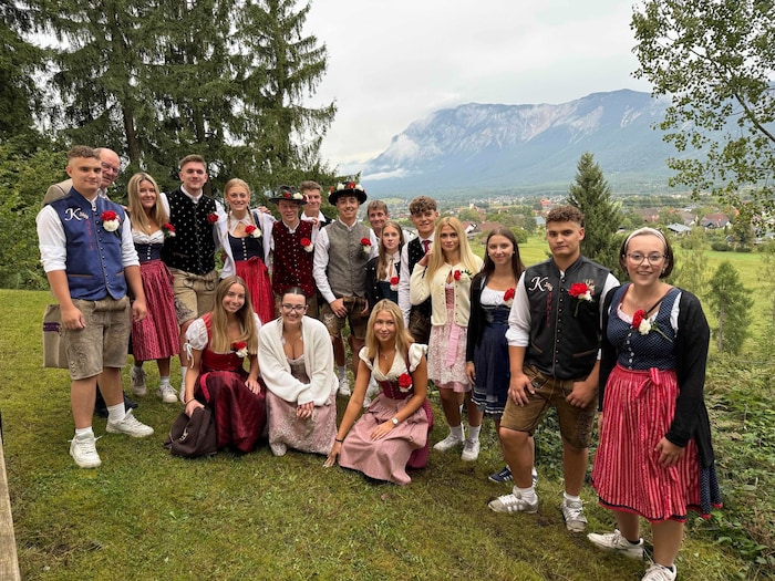 Der junge Teil der Dorfgemeinschaft, die Konta 2025.