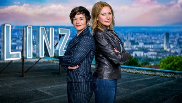 Die passen zusammen: Angelika Niedetzky (r.) und Katharina Stemberger verstehen sich vor allem ...