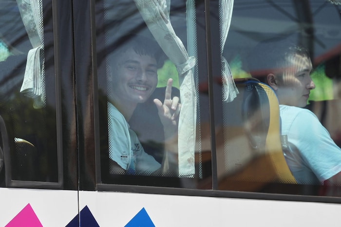 Die Soldaten bei ihrer Ankunft in der „Sündenmetropole“ Pattaya.