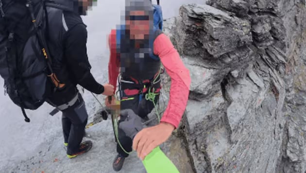 Der Ausraster des Bergführers wurde auf Video festgehalten und ging im Internet viral.