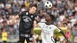 Sturms Abwehrchef Albert Vallci verpasst das Steirer-Derby gegen Voitsberg.