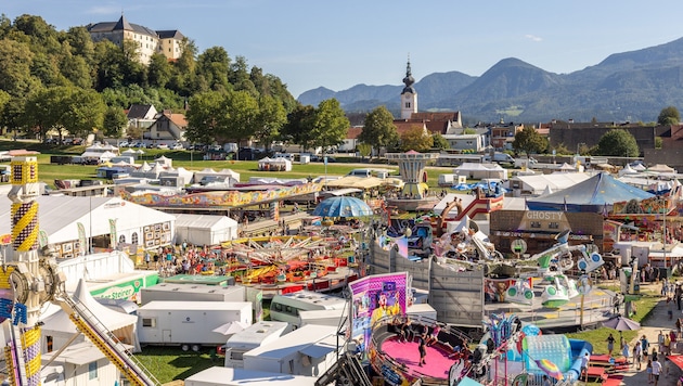 Tausende Besucher werden in den kommenden Tagen am Wiesenmarkt erwartet.