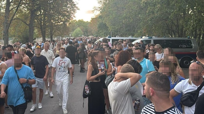 Um 14 Uhr sollte das Festival starten.