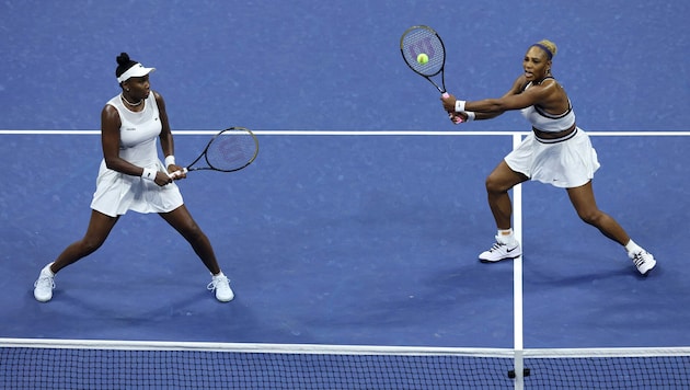 Venus und Serena Williams schwangen wieder gemeinsam das Racket.