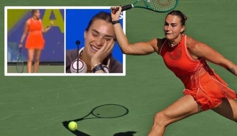 „Es riecht so stark.“ Aryna Sabalenka verstand die Welt nicht mehr.