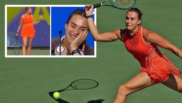 „Es riecht so stark.“ Aryna Sabalenka verstand die Welt nicht mehr.