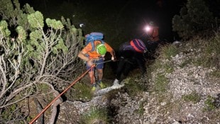 Gleich zweimal wurden die Strobler Bergretter benötigt.