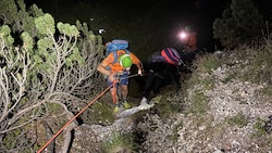 Gleich zweimal wurden die Strobler Bergretter benötigt.