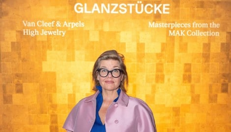 MAK-Direktorin Lilli Hollein bei der Eröffnung jener Ausstellung, die nun um ein ...