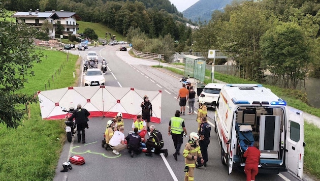 Auf der Großglockner Landesstraße kam es zu einem Unfall zwischen einem Motorrad und einem Pkw. ...