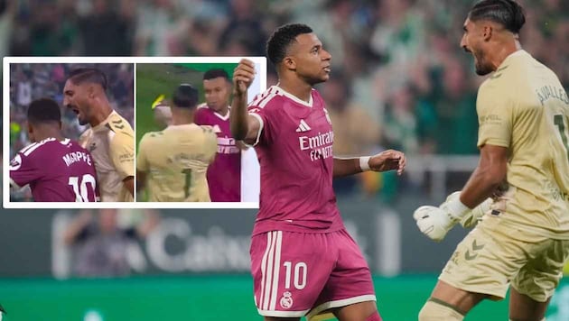 Alvaro Valles erwies sich nach Kylan Mbappes Lapsus nicht unbedingt als Sportsmann.
