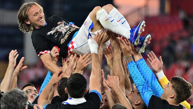 Luka Modric bleibt dem kroatischem Nationalteam auch weiterhin erhalten.