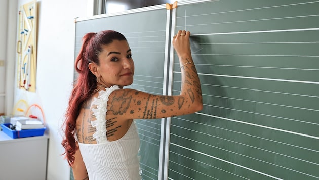 Alev Harmanci ist seit 2023 Lehrerin und muss nun um ihre Stelle zittern.
