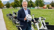 Unfallforscher Gerhard Kronreif wünscht sich, dass die „S-Bikes“ in der Stadt Salzburg mit ...