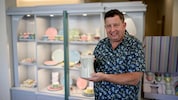 Manfred Schönleitner belebt das Porzellan-Geschirr in Wilhelmsburg wieder. Heute, am Sonntag, ...