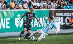 Altach (im Bild Niklas Niehoff) ließ gegen Bischofshofen überhaupt nichts anbrennen.