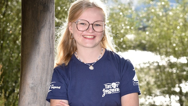 Die Lungauerin Theresa König (22) leitet die Geschicke im Salzburger Landjugend-Büro.