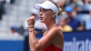 Anastasia Potapova steht im Achtelfinale der US Open. 
