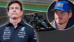 Mercedes-Teamchef Toto Wolff fühlt sich von Max Verstappen „ausgetrickst“.