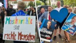Offener, aber friedlicher Kampf links gegen rechts: Sachsen-Anhalt steht heute vor einer ...
