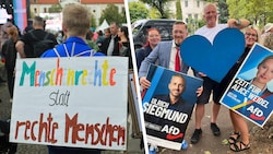 Offener, aber friedlicher Kampf links gegen rechts: Sachsen-Anhalt steht heute vor einer ...