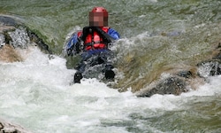 Eine Canyoning-Tour endete für eine Deutsche im Spital. (Symbolfoto)