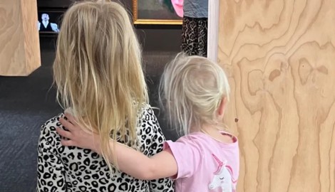 Dieses Bild von Sassi teilte die Familie. „Wir haben unseren Liebling verloren“, erklärte sie. 