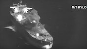 Das US-Militär veröffentlichte Bilder von den Angriffen auf die Öltanker.