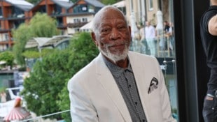 Morgan Freeman kam zum zweiten Mal zu den Living Legends Awards of Aviation am Wolfgangsee.