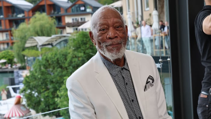 Morgan Freeman kam zum zweiten Mal zu den Living Legends Awards of Aviation am Wolfgangsee.