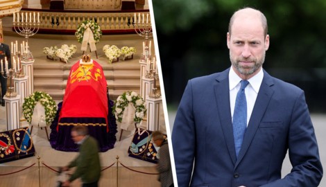 Prinz William vertritt Großbritannien beim Begräbnis von König Harald von Norwegen. 