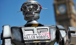 Der Einsatz von „Killer-Robotern“ wirft laut Rotem Kreuz „schwerwiegende rechtliche, ethische ...