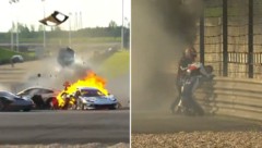 Loek Hartog eilte seinem Kontrahenten Ollie Millroy zur Hilfe.