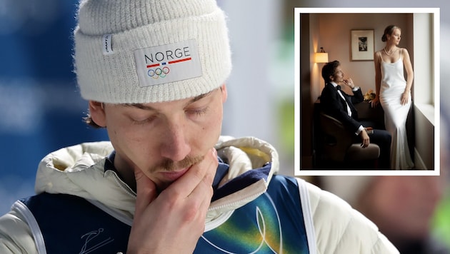 Johann Andre Forfang hat seine große Liebe geheiratet.