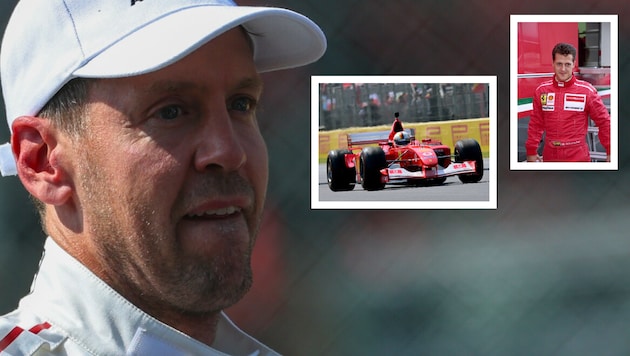 Sebastian Vettel ehrte Michael Schumacher mit einer besonderen Aktion in Monza.