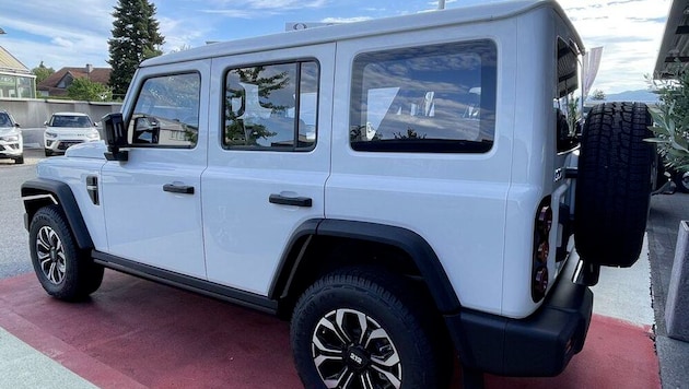 Dieses Auto wurde gestohlen.