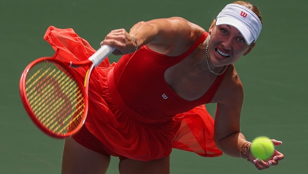 Anastasia Potapova spielt um ihr erstes Grand-Slam-Viertelfinale.