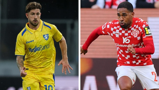 Romano Schmid (links) und Phillipp Mwene