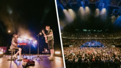 Volles Haus! Pizzera &amp; Jaus rockten in Kitzbühel die Bühne.