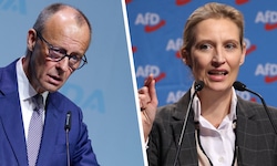 CDU-Kanzler Friedrich Merz hat schwere Tage vor sich. AfD-Chefin Alice Weidel will nun die Macht ...