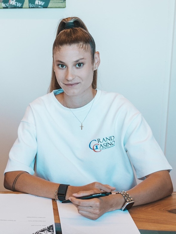 Joelle Meister scorte einen lupenreinen Hattrick.