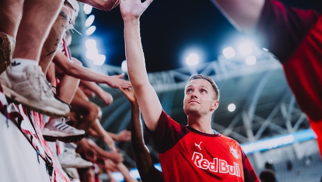 Christian Früchtl feierte sein Debüt für Red Bull Salzburg.